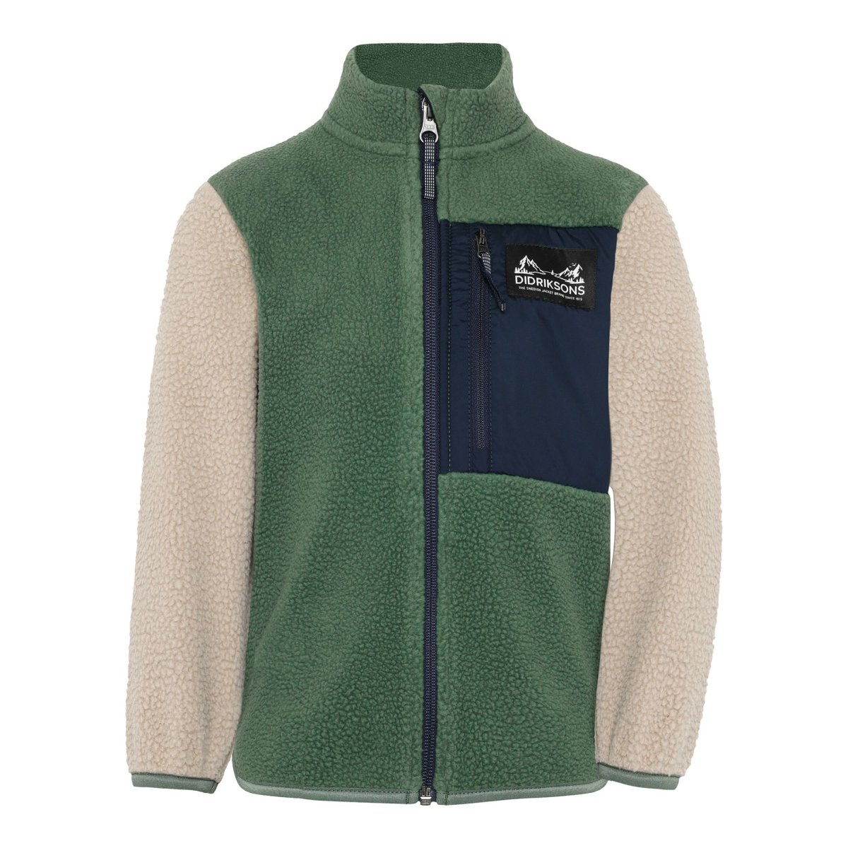 Didriksons Anten Kids’ Full-Zip Fleecetröja - Bild 2