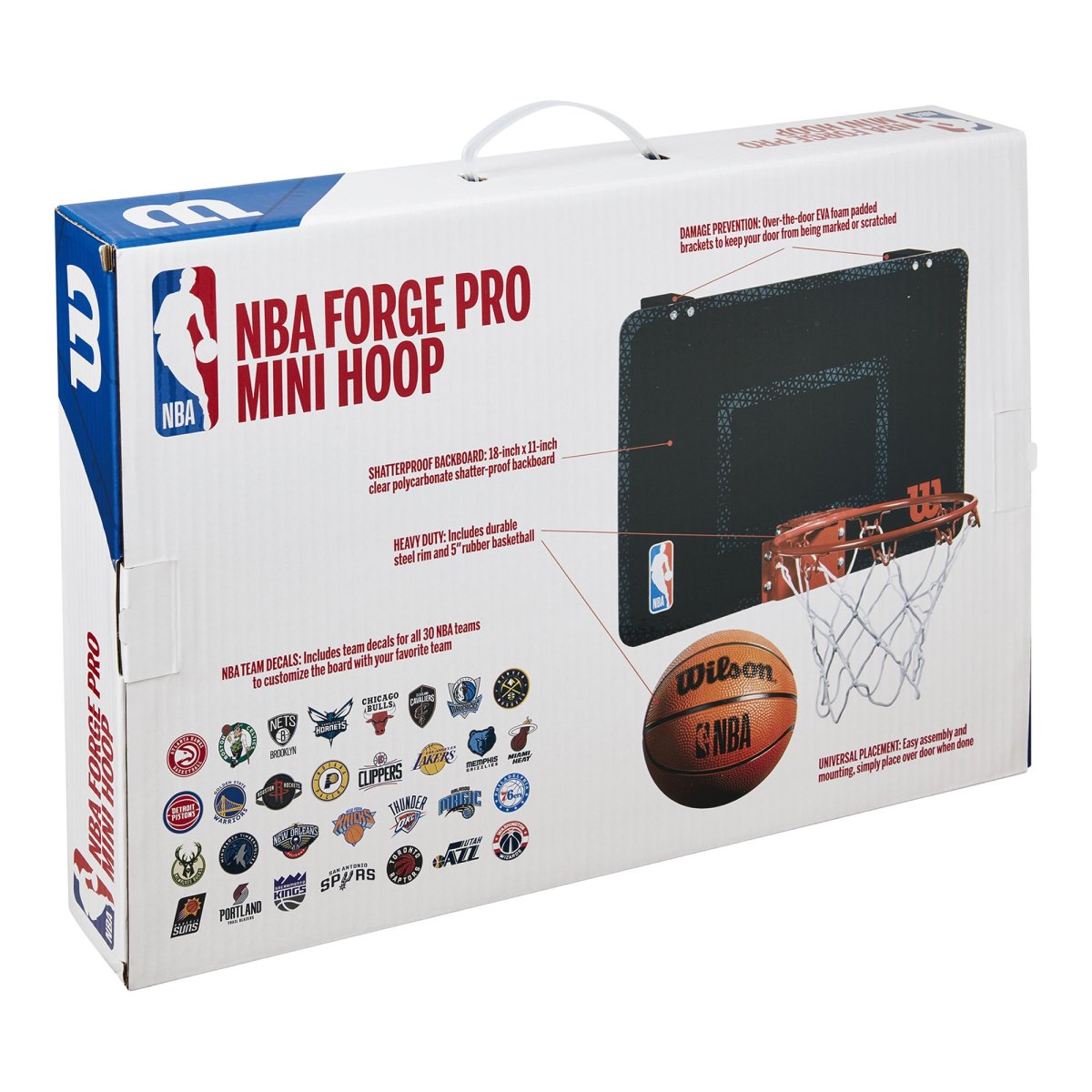 Wilson NBA Forge Team Mini Hoop Basketkorg - Bild 3