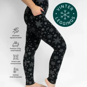 Aya Arctic Reflective Tight Fit Winter Leggings