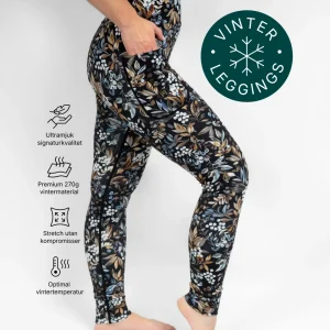 Aya Ravenberry Tight Fit Winter Leggings