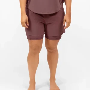 Freya 2-in-1 Dusty Rose Shorts