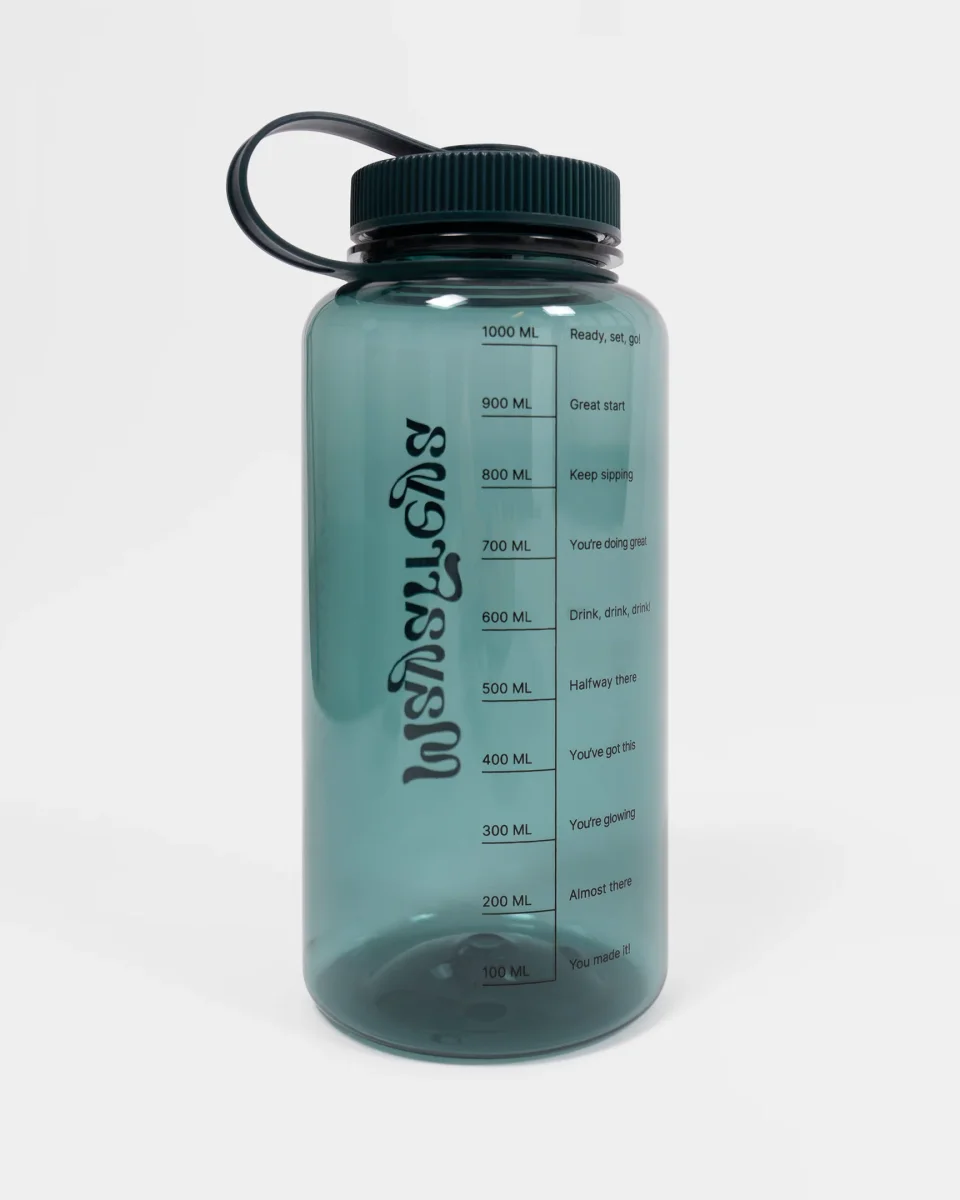 Lina Midnight Teal Water Bottle 1000ml - Bild 3