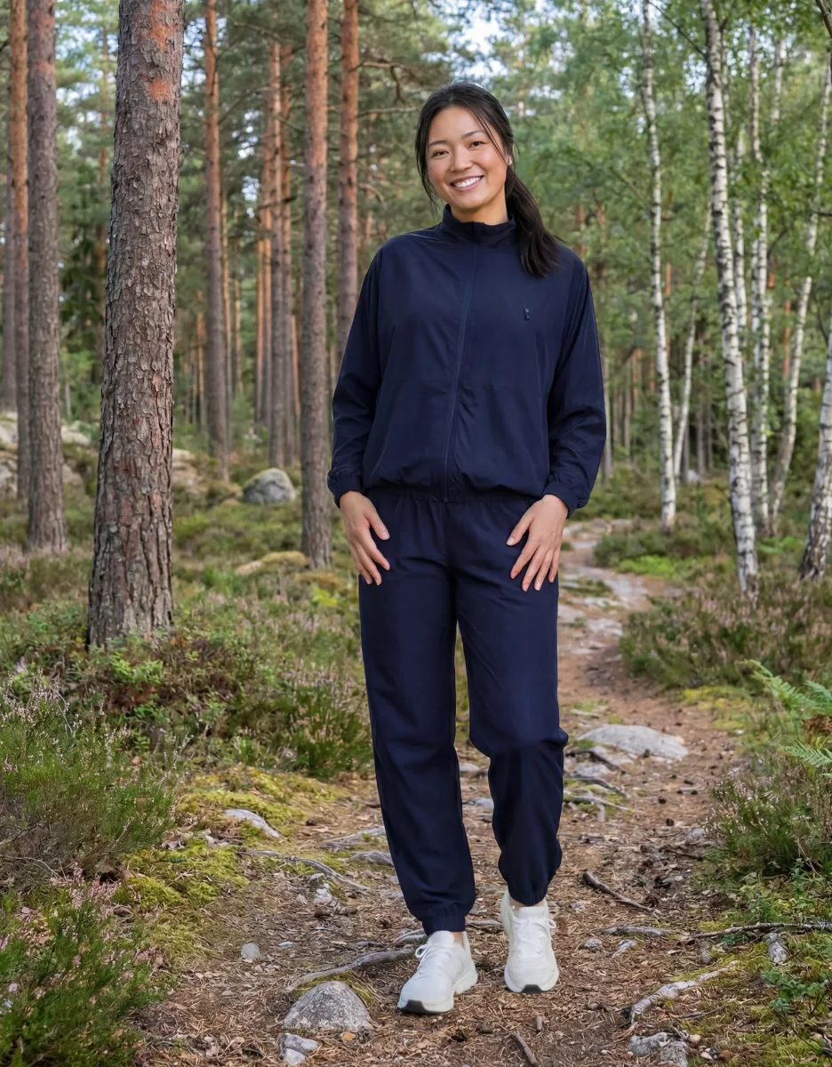 Liva Deep Blue Track Jacket - Bild 4