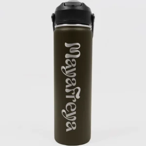 Luna Deep Olive Water Bottle 650ml