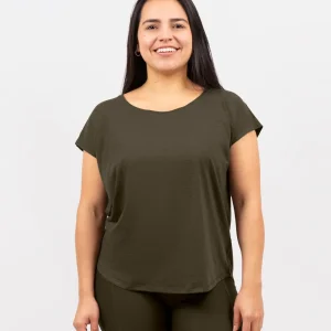 Marley Relaxed Deep Olive T-Shirt