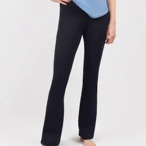 Maya Deep Blue Flared Leggings - Regular