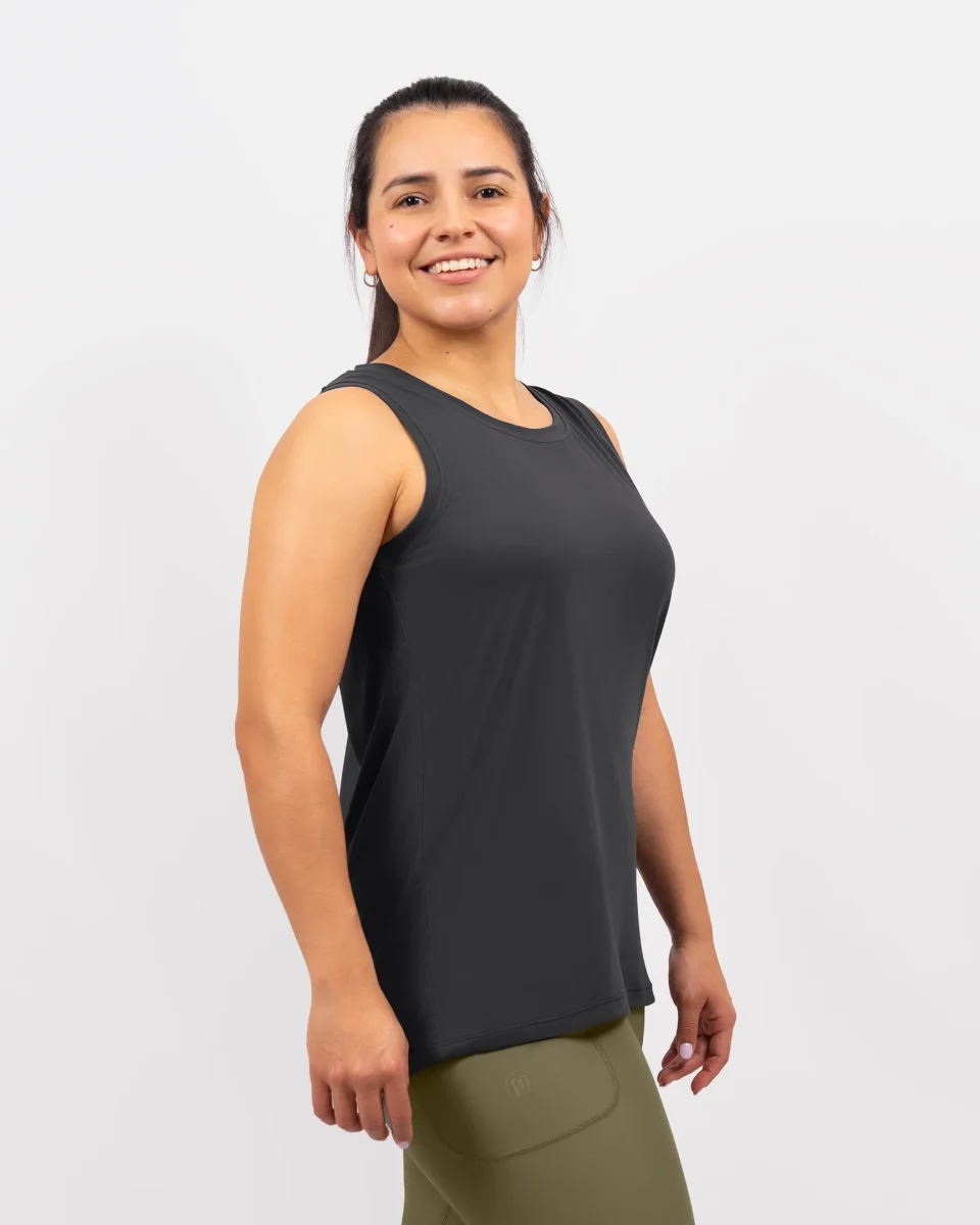 Mira Oversized Deep Grey Top - Bild 5