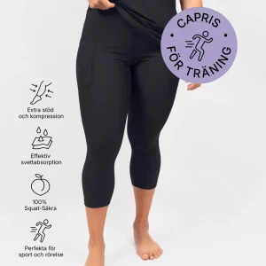 Eva Deep Blue Compression Capri