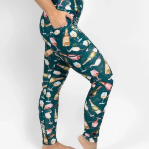 Lillemor x Champagnekassen Signature Sip Happens Leggings