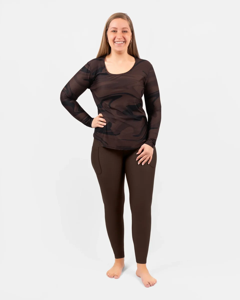 Vigga Fitted Chestnut Long-Sleeve - Bild 4