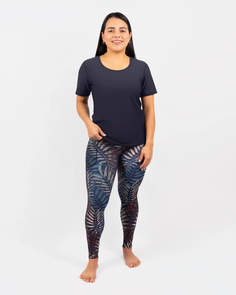 Vigga Fitted Deep Blue T-Shirt - Bild 7