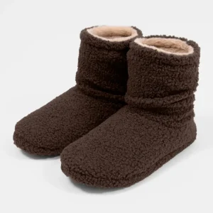 Vivi Mocha Brown Homewear Boots