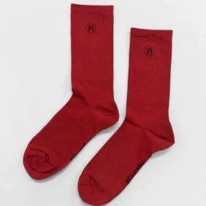 Zoe Red Socks